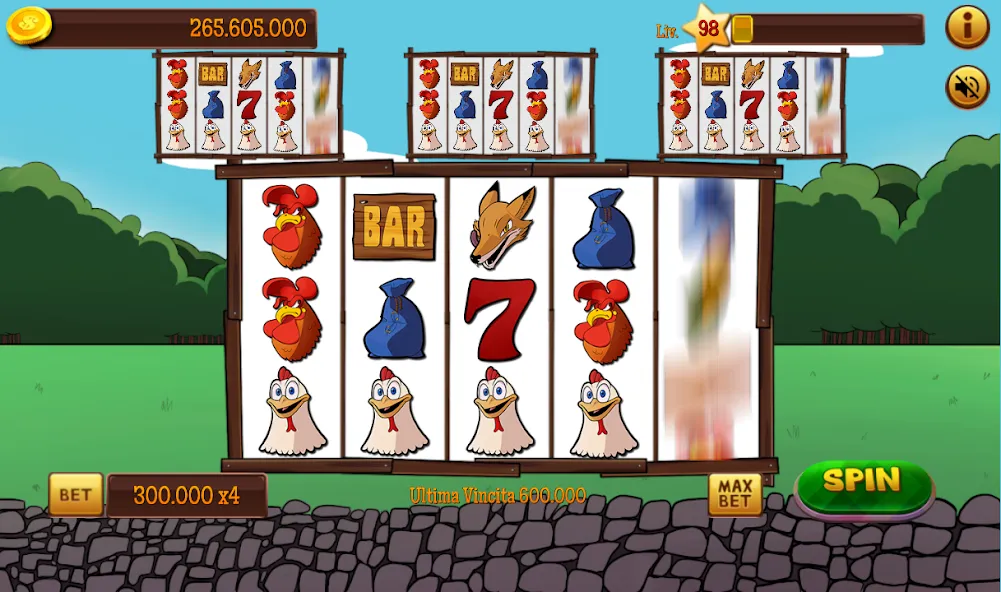 Slot Gallina 4 (Слот Галлина 4)  [МОД Menu] Screenshot 3