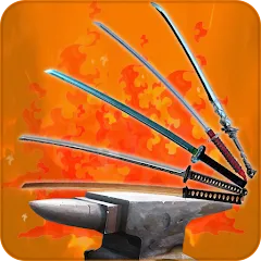 Скачать взлом Katana Collection : blacksmith  [МОД Все открыто] - последняя версия apk на Андроид