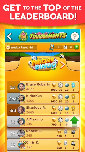 YAHTZEE With Buddies Dice Game (ЯХТЗИ с друзьями)  [МОД Unlimited Money] Screenshot 4