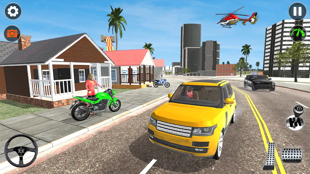 Indian Car Simulator: Car Game (Индийский автомобильный симулятор)  [МОД Много монет] Screenshot 1