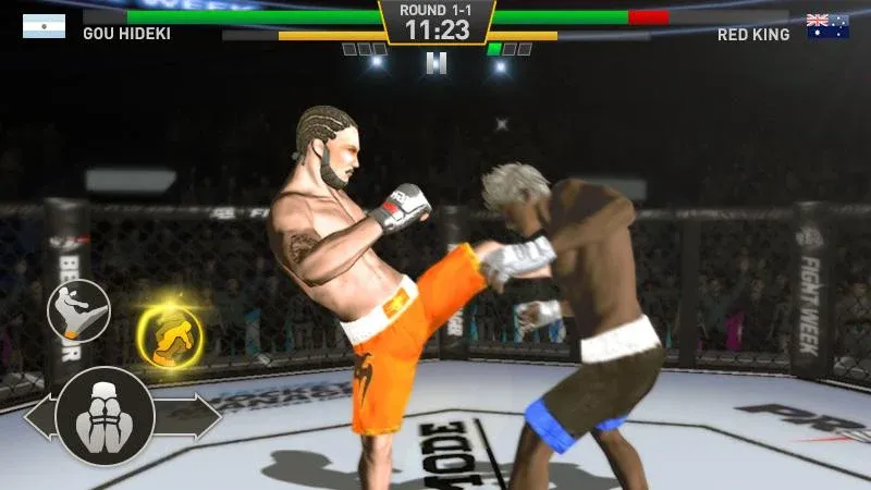 Fighting Star  [МОД Unlimited Money] Screenshot 2