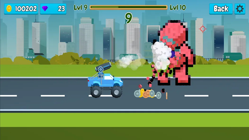 Rusher Crusher: Demolition! (Рашер Крашер)  [МОД Бесконечные монеты] Screenshot 3