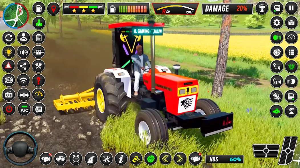 Indian Tractor Simulator Games  [МОД Menu] Screenshot 5