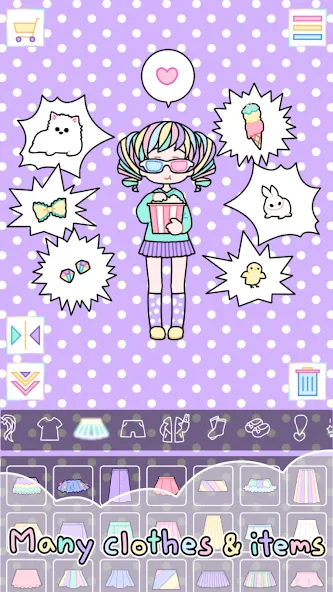 Pastel Girl : Dress Up Game  [МОД Menu] Screenshot 5