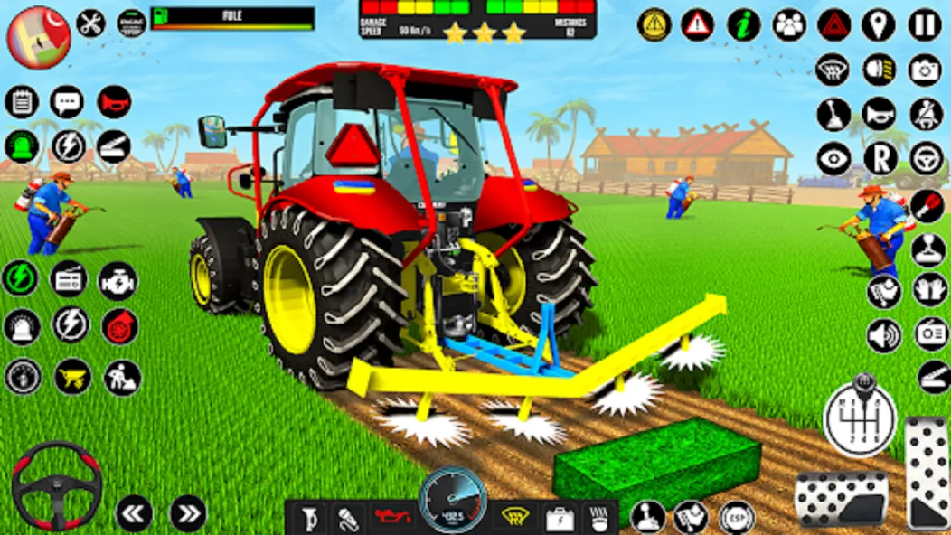 Indian Tractor Driving Game 3D (Фарминг Геймс)  [МОД Unlocked] Screenshot 5