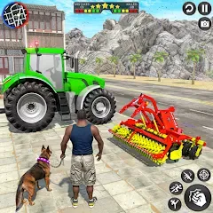 Взлом Indian Tractor Driving Game 3D (Фарминг Геймс)  [МОД Unlocked] - стабильная версия apk на Андроид