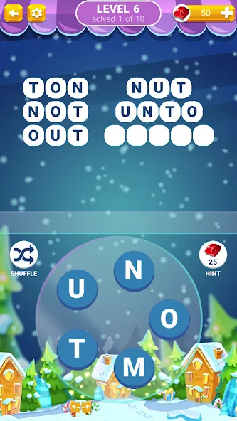 Word Connection: Puzzle Game  [МОД Unlocked] Screenshot 1