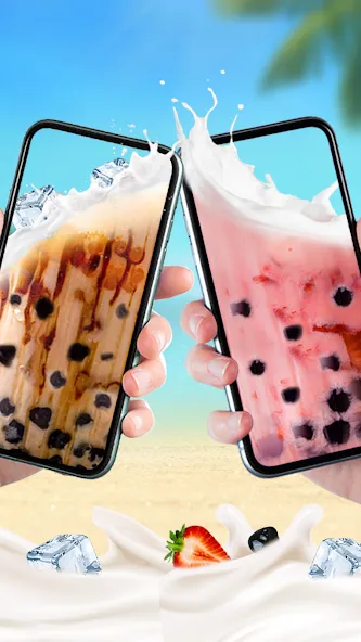 Boba recipe: Drink bubble tea (Рецепт бобы)  [МОД Много денег] Screenshot 1