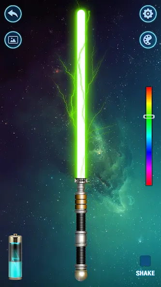 Lightsaber Gun Simulator  [МОД Меню] Screenshot 3