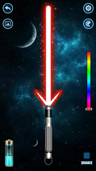 Lightsaber Gun Simulator  [МОД Меню] Screenshot 4