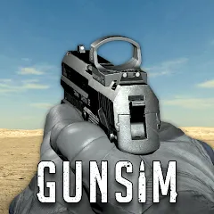 Взломанная GUNSIM - 3D FPS Shooting Guns (ГУНСИМ)  [МОД Unlocked] - последняя версия apk на Андроид