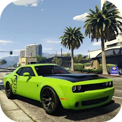 Взлом Simulator Dodge Demon Parking (Симулятор парковки  )  [МОД Unlimited Money] - последняя версия apk на Андроид