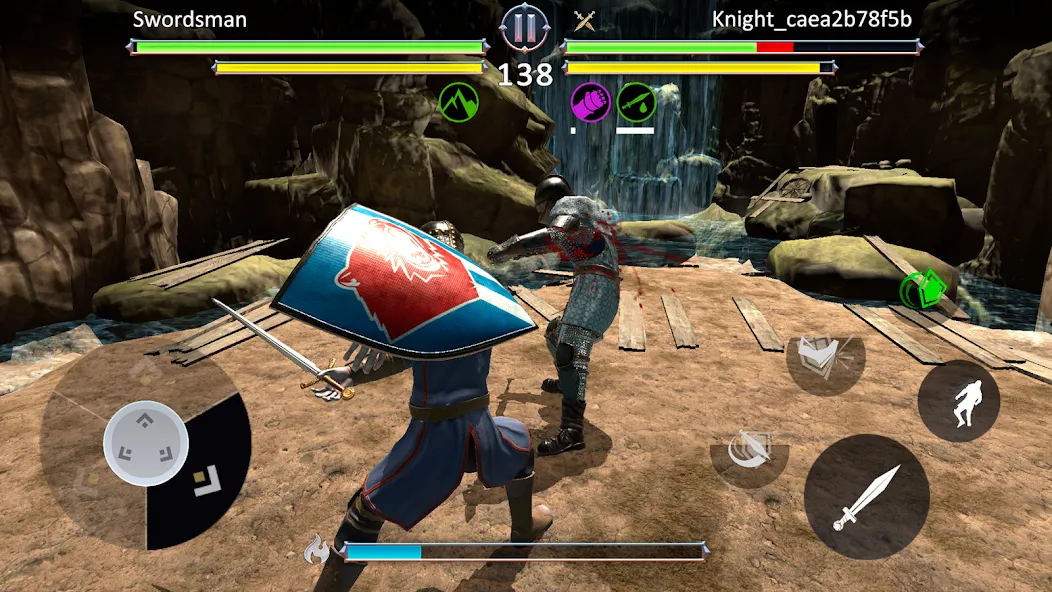 Knights Fight 2: New Blood (На русский язык это будет Найтс Файт 2)  [МОД Много денег] Screenshot 1