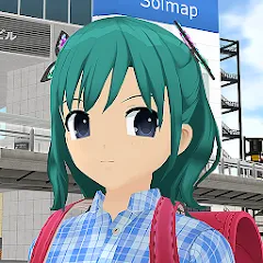 Взлом Shoujo City 3D (Шодзо Сити 3D)  [МОД Много монет] - последняя версия apk на Андроид