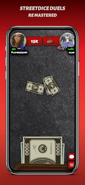 Phone Dice™ Street Dice Game (Фон Дайс Стрит Дайс Гейм)  [МОД Menu] Screenshot 1