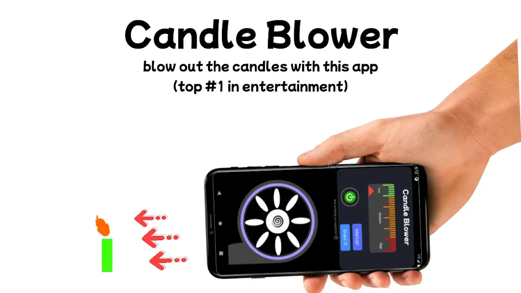 Blower - Candle Blower Lite (Блоуэр)  [МОД Все открыто] Screenshot 1