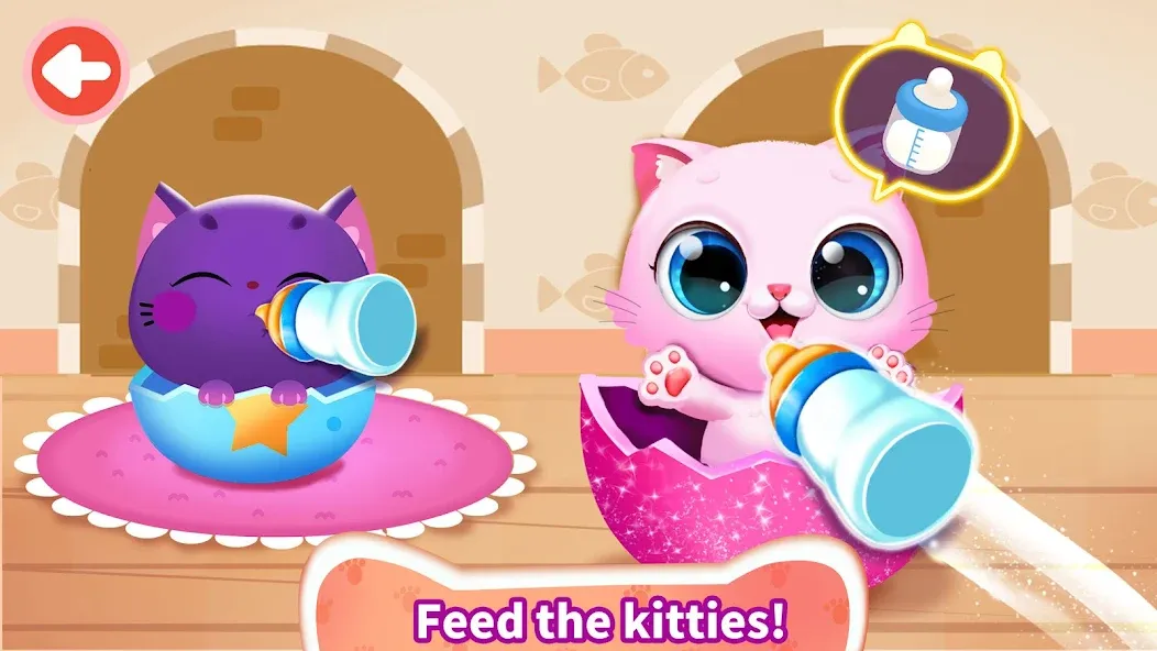 Little Panda: Baby Cat Daycare  [МОД Unlocked] Screenshot 3