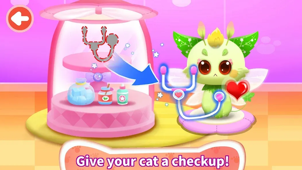 Little Panda: Baby Cat Daycare  [МОД Unlocked] Screenshot 4