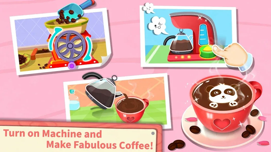 Baby Panda’s Summer: Café  [МОД Меню] Screenshot 3