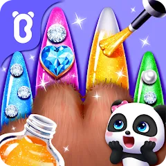 Взломанная Little Panda's Pet Salon  [МОД Много монет] - стабильная версия apk на Андроид