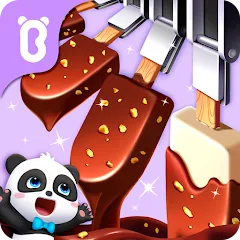 Взломанная Baby Panda’s Ice Cream Shop  [МОД Unlimited Money] - стабильная версия apk на Андроид