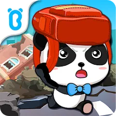 Взлом Baby Panda Earthquake Safety 1  [МОД Mega Pack] - полная версия apk на Андроид