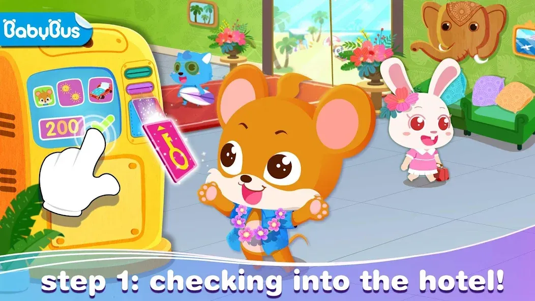 Baby Panda’s Summer: Vacation  [МОД Mega Pack] Screenshot 1