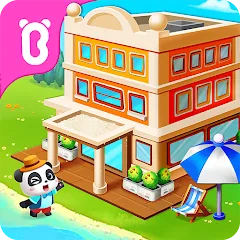 Скачать взлом Baby Panda’s Summer: Vacation  [МОД Mega Pack] - полная версия apk на Андроид