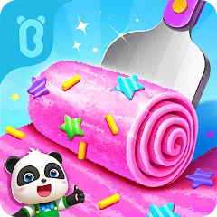 Скачать взлом Little Panda's Ice Cream Games  [МОД Много денег] - последняя версия apk на Андроид