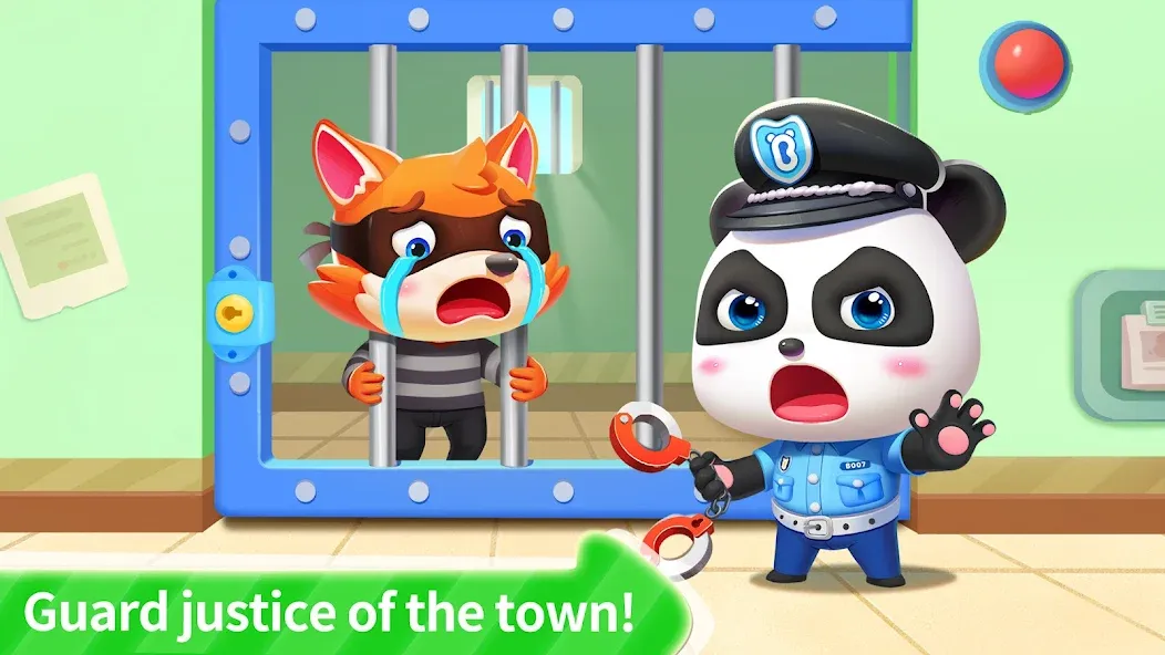 Little Panda Policeman  [МОД Много монет] Screenshot 5