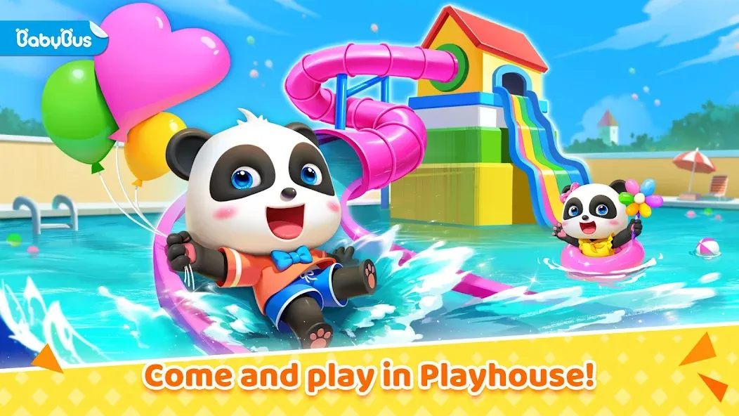 Baby Panda's House Games  [МОД Menu] Screenshot 1