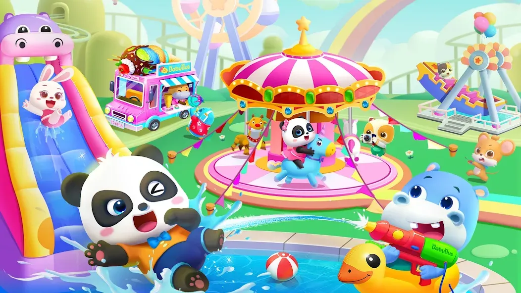 Baby Panda World: Kids Games  [МОД Menu] Screenshot 2