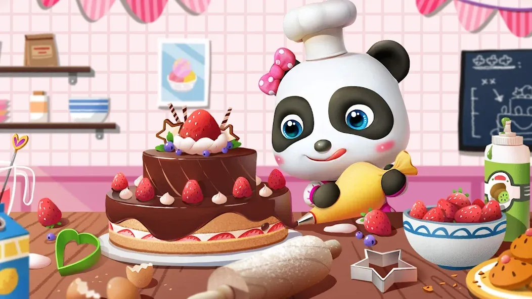 Baby Panda World: Kids Games  [МОД Menu] Screenshot 5