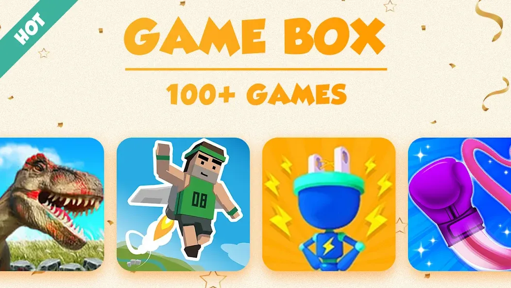 Game Box - 100+ Games (Гейм Бокс)  [МОД Много монет] Screenshot 4