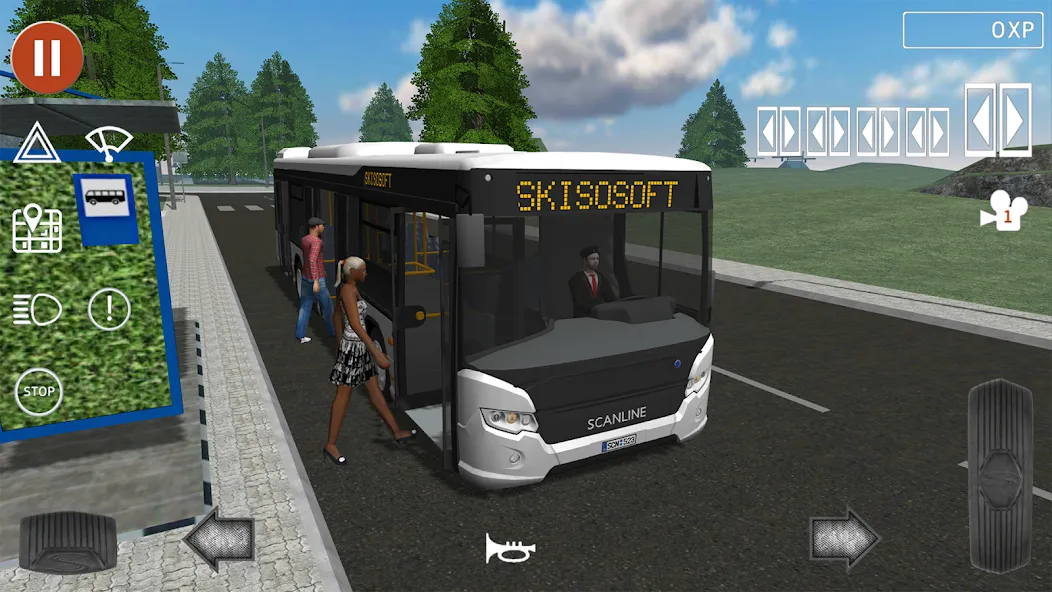 Public Transport Simulator (Паблик Транспорт Симулятор)  [МОД Много монет] Screenshot 3