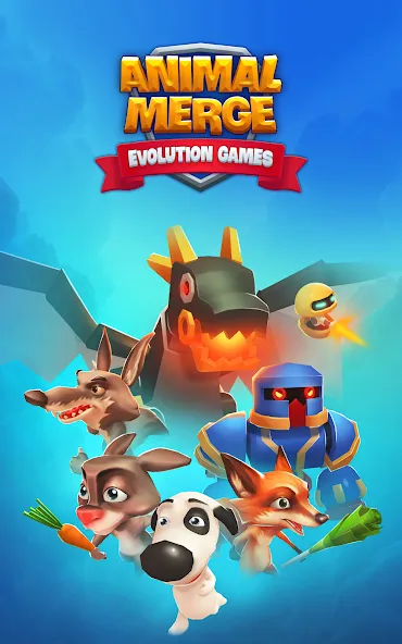 Animal Merge - Evolution Games (Анимал Мерж)  [МОД Меню] Screenshot 1