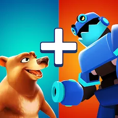 Скачать взлом Animal Merge - Evolution Games (Анимал Мерж)  [МОД Меню] - стабильная версия apk на Андроид