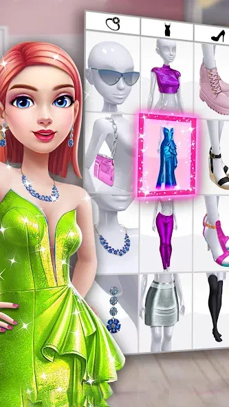 Fashion Makeover Stylist Game  [МОД Меню] Screenshot 1