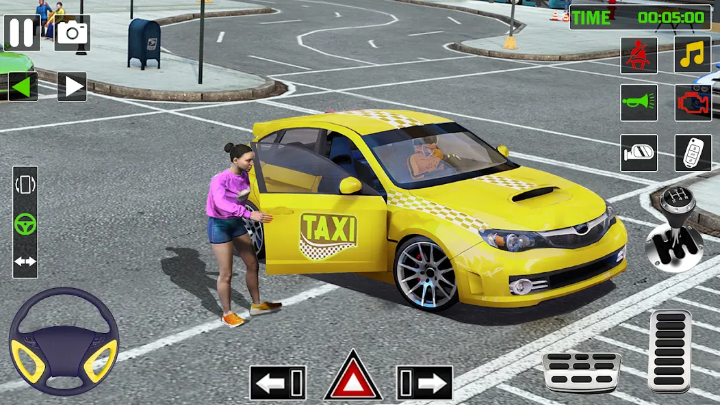 City Taxi Games-Taxi Car Games (Сити Такси Игры)  [МОД Много монет] Screenshot 2