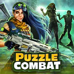 Скачать взломанную Puzzle Combat: Match-3 RPG (Пазл Комбат)  [МОД Бесконечные монеты] - стабильная версия apk на Андроид