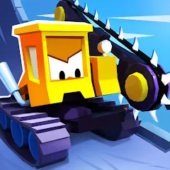 Скачать взломанную Car Eats Car 5 - Battle Arena (С тс Са 5)  [МОД Много денег] - полная версия apk на Андроид