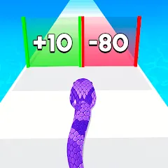 Взлом Snake Run Race・3D Running Game (Снейк Ран Рейс)  [МОД Unlimited Money] - стабильная версия apk на Андроид