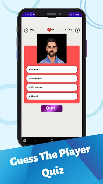 Cricket Quiz Game (Крикет Викторина Т20)  [МОД Menu] Screenshot 1