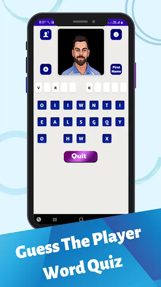 Cricket Quiz Game (Крикет Викторина Т20)  [МОД Menu] Screenshot 2