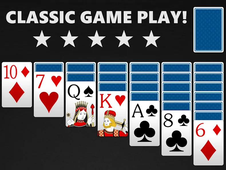 Solitaire - Classic Card Games (Солитер)  [МОД Много монет] Screenshot 1