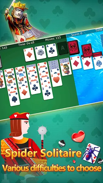 klondike solitaire :card shark  [МОД Unlocked] Screenshot 1