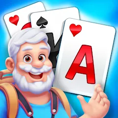 Взлом Solitaire Good Times (Солитер Гуд Таймс)  [МОД Много денег] - стабильная версия apk на Андроид