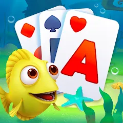 Скачать взлом Solitaire TriPeaks Fish (Солитер ТриПикс Рыбка)  [МОД Menu] - последняя версия apk на Андроид