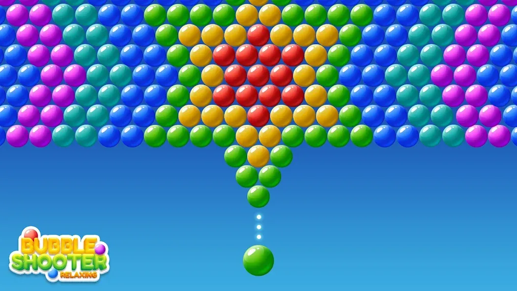 Bubble Shooter Relaxing (Бабл Шутер Релаксинг)  [МОД Бесконечные деньги] Screenshot 1