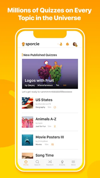 Sporcle (Споркл)  [МОД Много денег] Screenshot 1